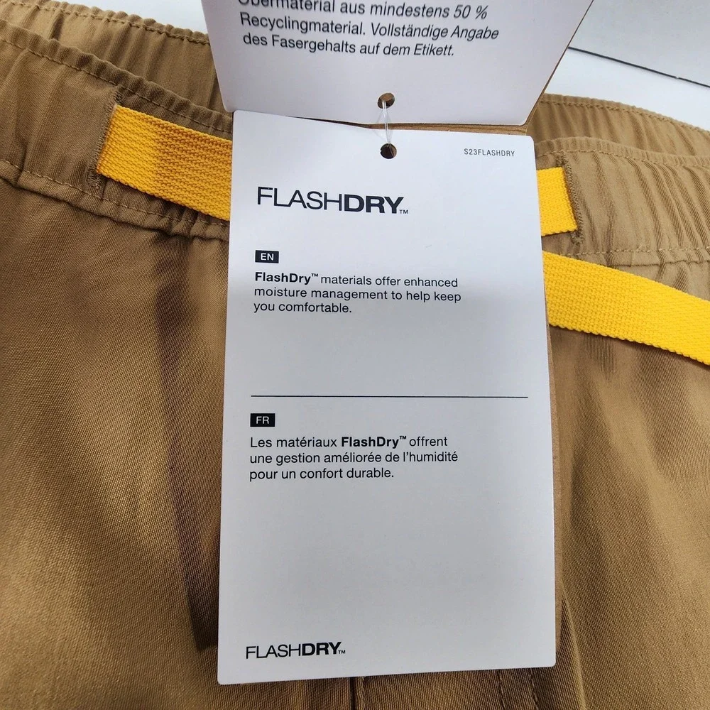 The North Face Men's 2XL Class V BLTD Shorts FlashDry Relaxed Fit Utility Brown